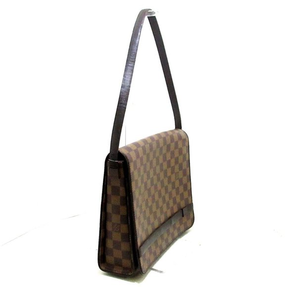 Tribeca Carre Damier Ebene Shoulder Bag - Picture 2 of 8